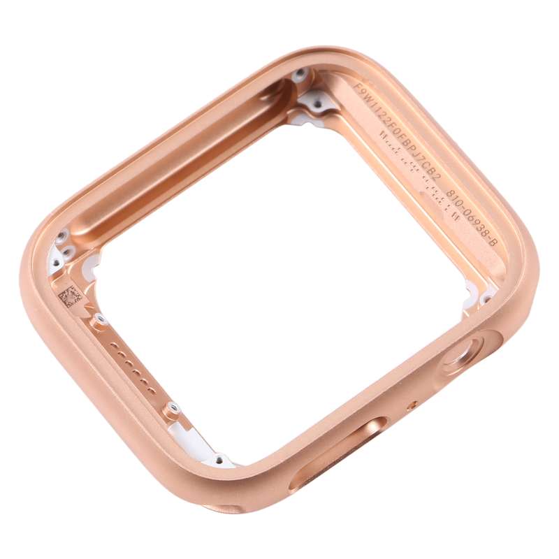 For Apple Watch Series SE 2022 44mm Aluminum Alloy Middle Frame Bezel Plate(Black)
