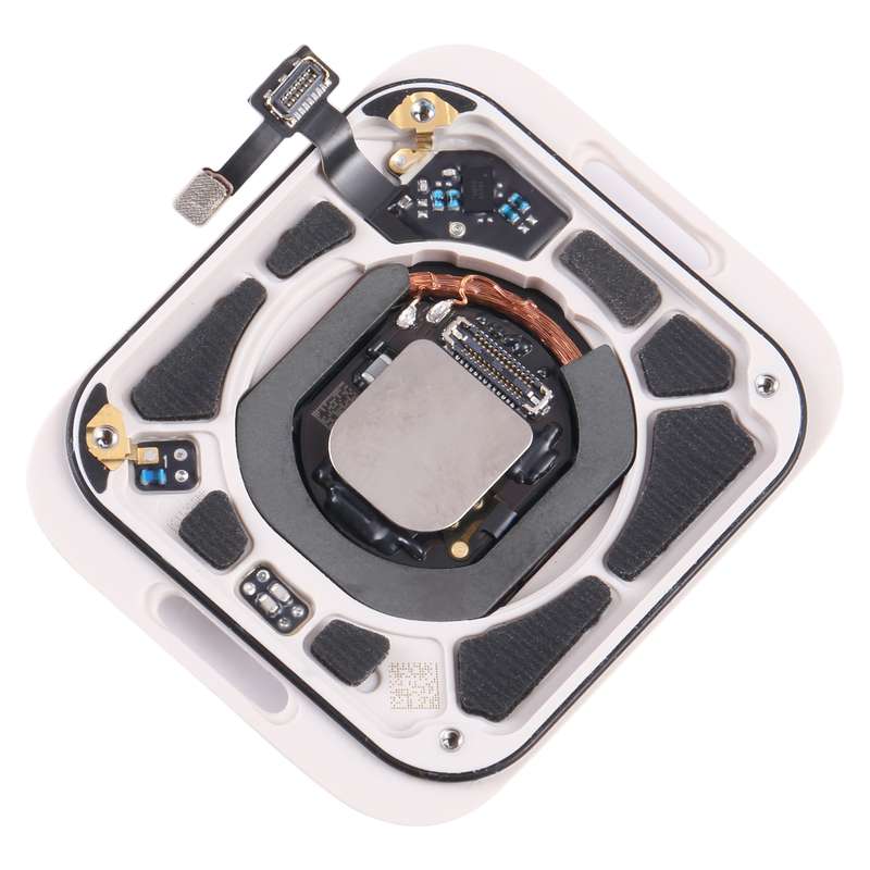 Glass Back Cover With Wireless Charging Coil For Apple Watch Series SE 2022 40mm GPS Edition(Starlig