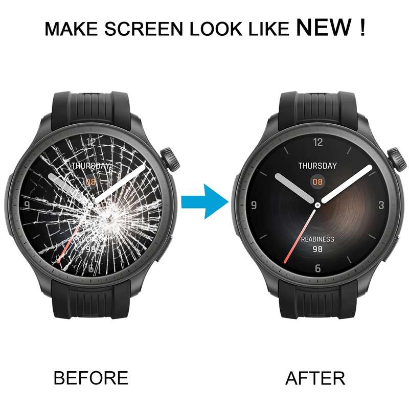 For Amazfit Balance Original LCD Screen with Digitizer Full Assembly (Gold)