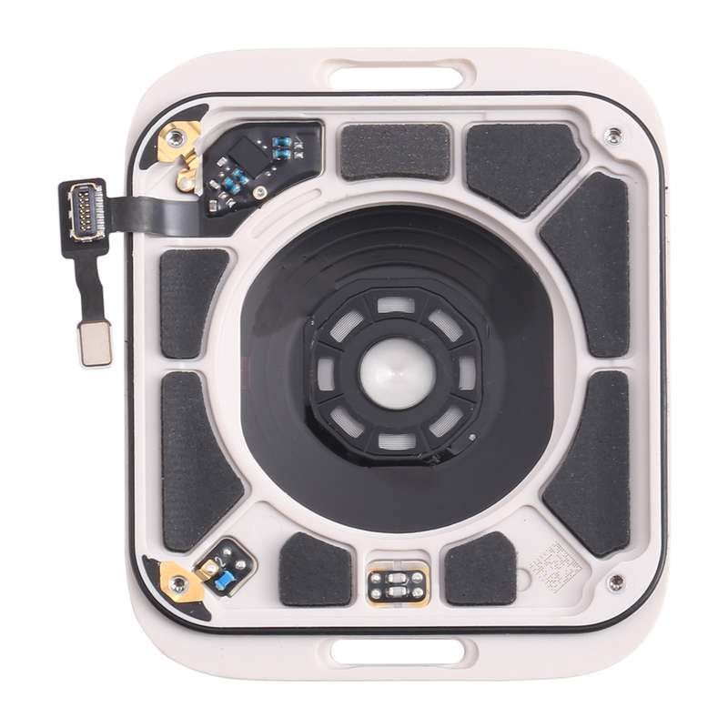 For Apple Watch SE 2022 44mm LTE Edition Rear Housing Glass Cover with Cable (Aurora)