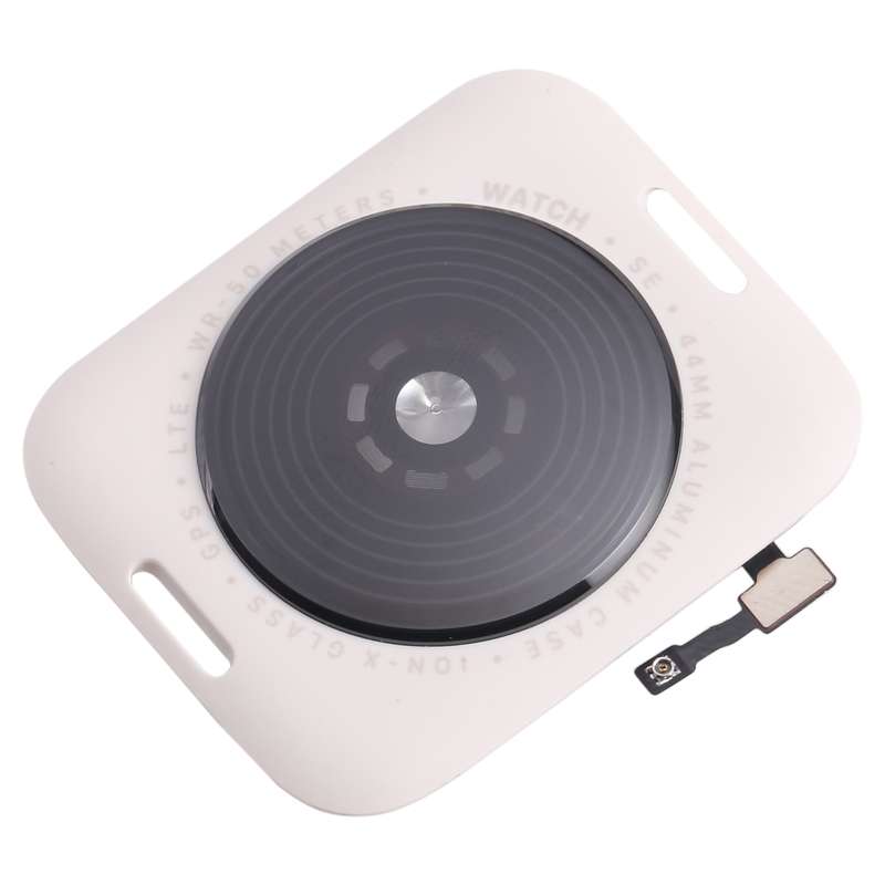 For Apple Watch SE 2022 44mm LTE Edition Rear Housing Glass Cover with Cable (Aurora)