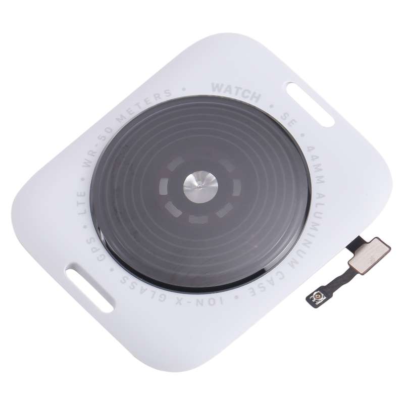 For Apple Watch SE 2022 44mm LTE Edition Rear Housing Glass Cover with Cable (Aurora)