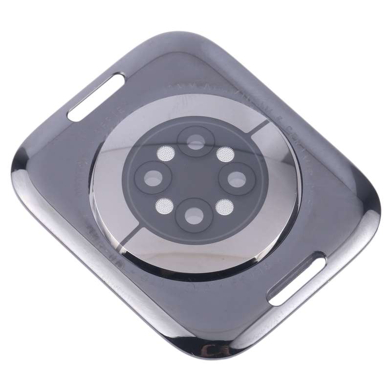 For Apple Watch Series 9 41mm Rear Housing Glass Cover(Black)
