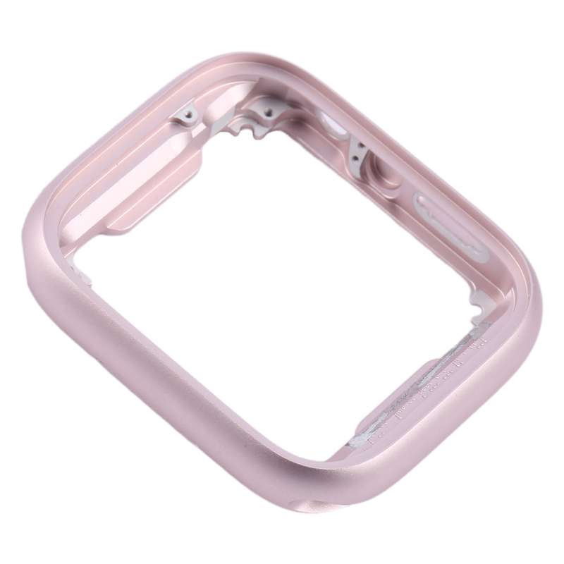 For Apple Watch Series 9 41mm Aluminum Alloy Middle Frame Bezel Plate (Pink)