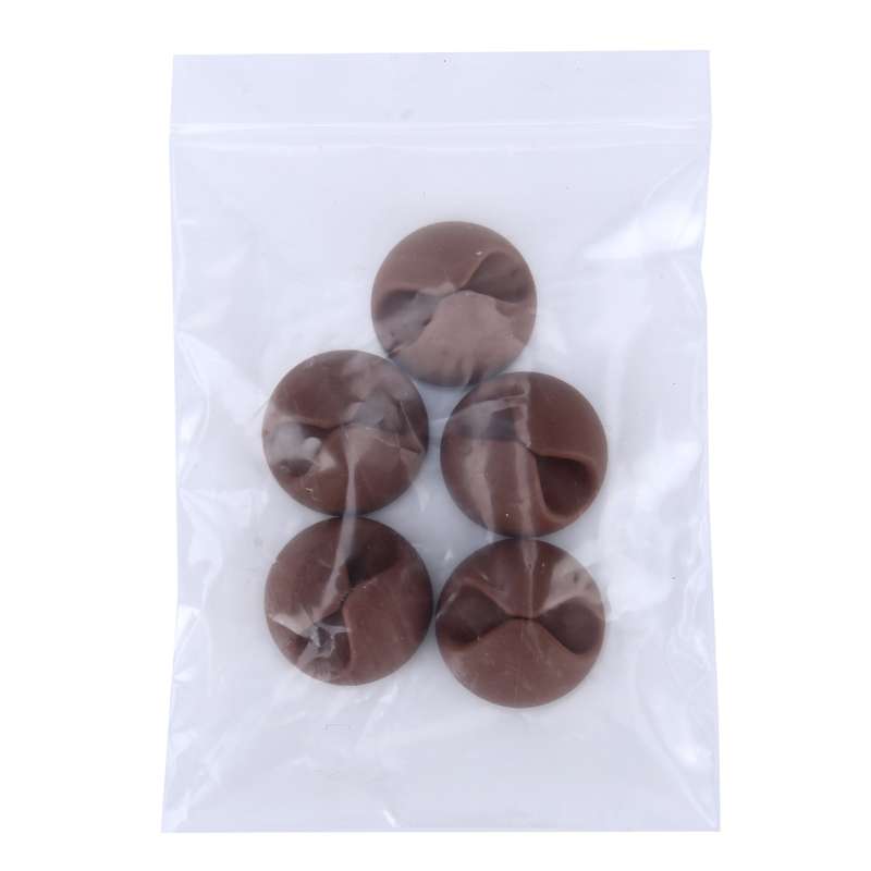 5pcs Single Cable Clips, Cable Management System and Cord Organizer Solution, Random Color Delivery