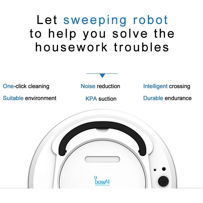 1800Pa Large Suction Smart Household Vacuum Cleaner Clean Robot