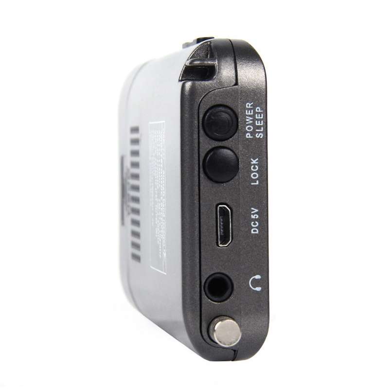 HRD-737 Portable Aircraft Band Radio Wide Frequency Receiver (Black)