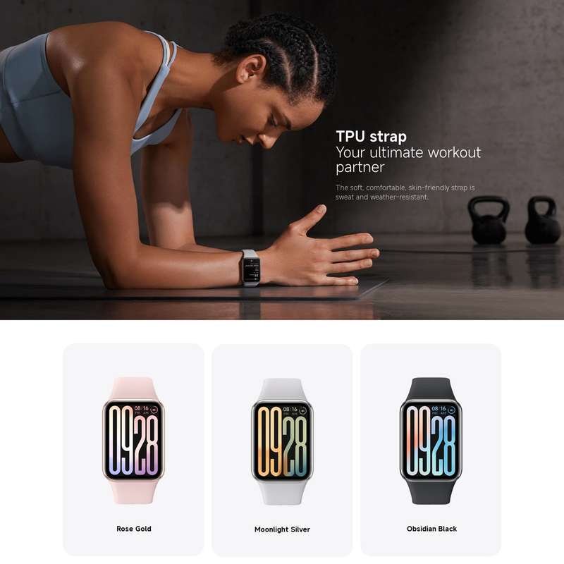Original Xiaomi Smart Band 9 Pro 1.74 inch AMOLED Screen 5ATM Waterproof Smart Watch, Support Blood