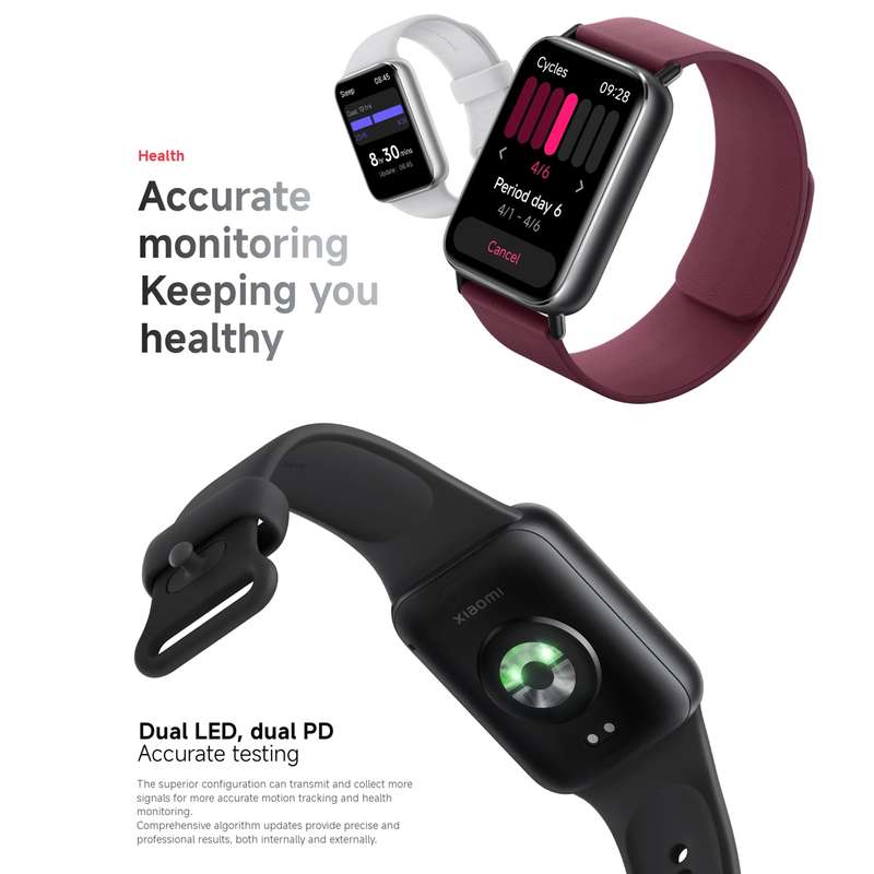 Original Xiaomi Smart Band 9 Pro 1.74 inch AMOLED Screen 5ATM Waterproof Smart Watch, Support Blood