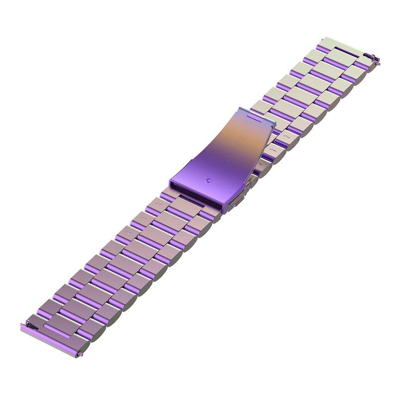 18mm Steel Wrist Strap Watch Band for Fossil Female Sport / Charter HR / Gen 4 Q Venture HR (Colour)
