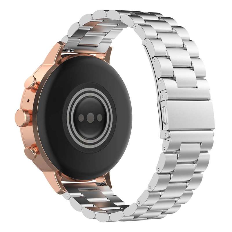 18mm Steel Wrist Strap Watch Band for Fossil Female Sport / Charter HR / Gen 4 Q Venture HR (Colour)