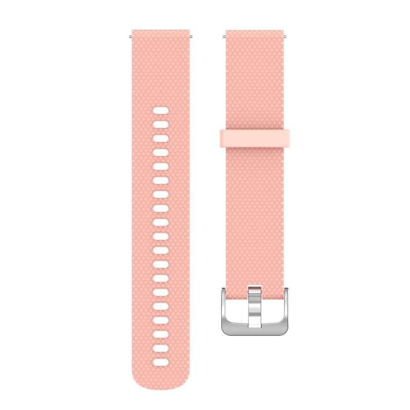 22mm Texture Silicone Wrist Strap Watch Band for Fossil Hybrid Smartwatch HR, Male Gen 4 Explorist H