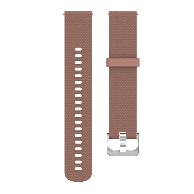 22mm Texture Silicone Wrist Strap Watch Band for Fossil Hybrid Smartwatch HR, Male Gen 4 Explorist H