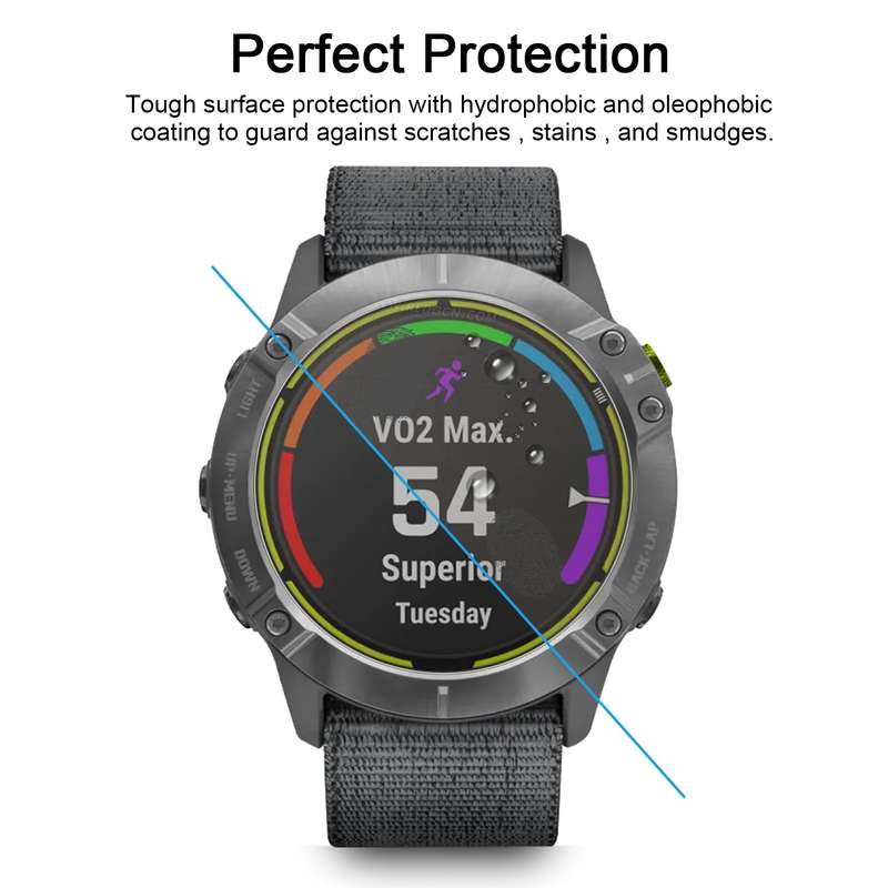 For Garmin Enduro Smart Watch Tempered Glass Film Screen Protector