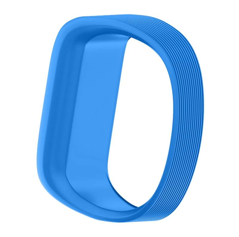 Silicone Sport Watch Band for Garmin Vivofit JR, Size: Large(Blue)