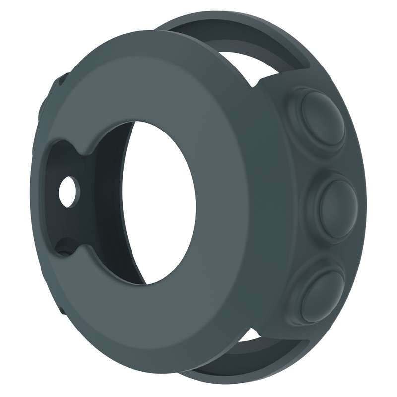 Solid Color Silicone Watch Protective Case for Garmin Fenix 5(Grey)