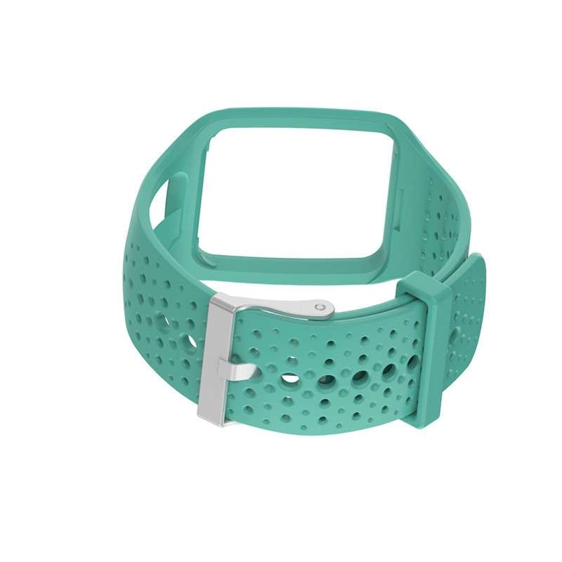 Silicone Sport Watch Band for TomTom 1 Series Runner / Cardio(Blue)