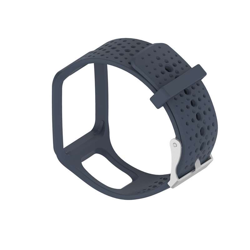 Silicone Sport Watch Band for TomTom 1 Series Runner / Cardio(Blue)