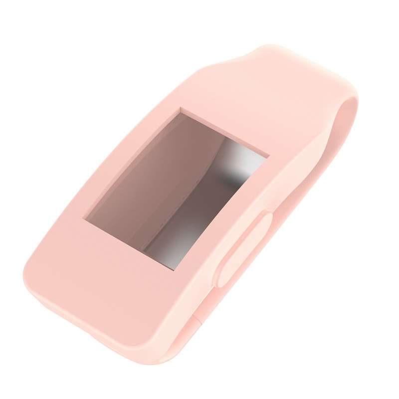 Smart Watch Silicone Clip Button Protective Case for Fitbit Inspire / Inspire HR / Ace 2(Cyan)