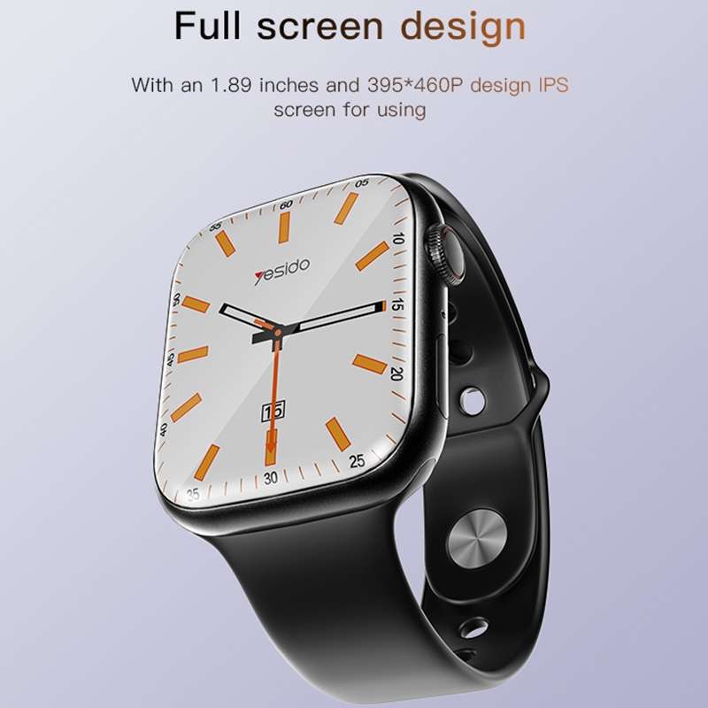 Yesido IO17 1.89 inch IPS Screen IP67 Waterproof Smart Watch, Support Blood Pressure Monitoring / EC