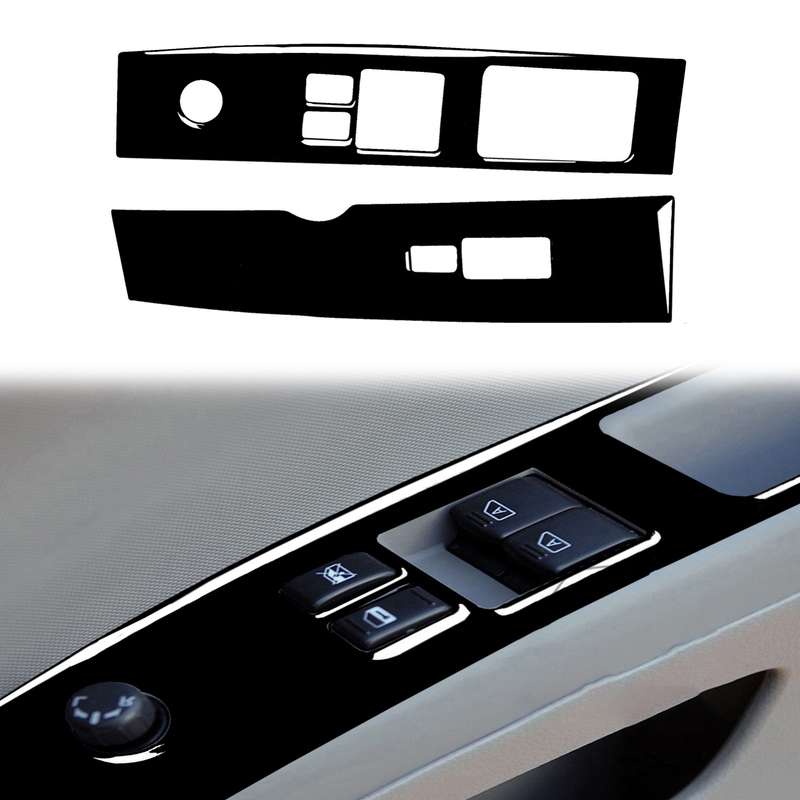 For Nissan 350Z 2003-2005 2pcs Car Window Lift Decorative Sticker, Right Drive