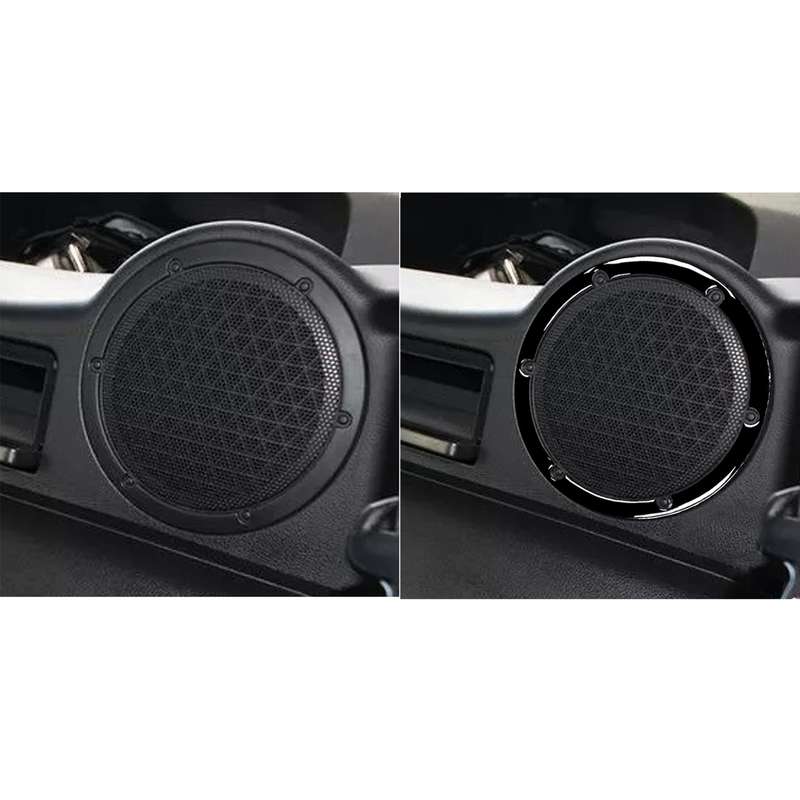 For Nissan 350Z 2003-2009 2pcs Car Hardtop Rear Speaker Horn Decorative Sticker, Left and Right Driv