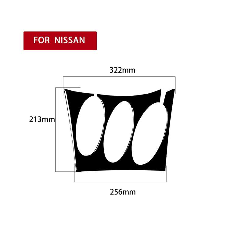 For Nissan 350Z 2003-2009 Car Radio/Air Conditioning Console Sticker, Left Drive