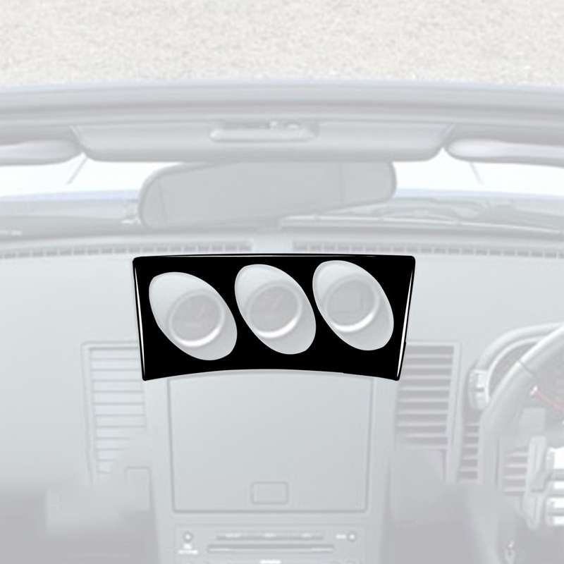 For Nissan 350Z 2003-2009 Car Radio/Air Conditioning Console Sticker, Right Drive