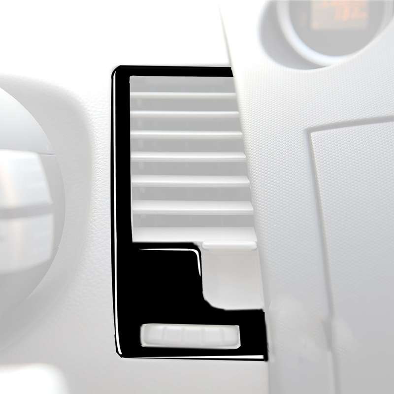 For Nissan 350Z 2003-2009 2pcs Car Center Vent Exhaust Decorative Stickers, Left and Right Drive Uni