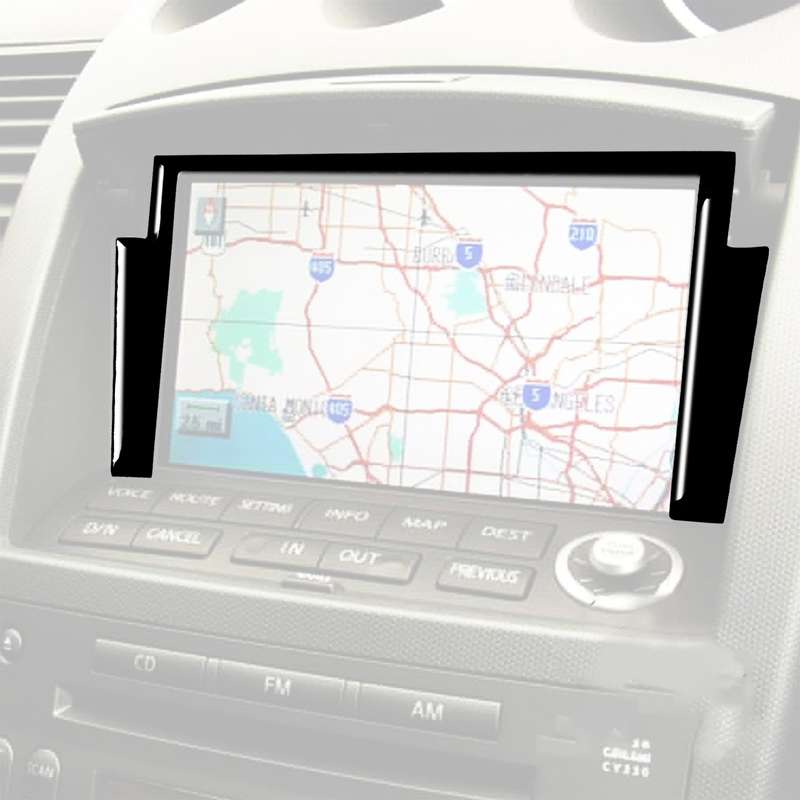 For Nissan 350Z 2003-2009 Car Navigation Box Decorative Stickers, Left and Right Drive Universal