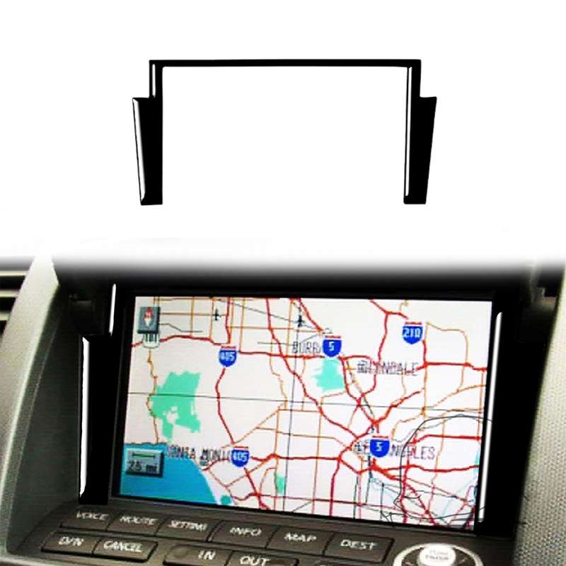 For Nissan 350Z 2003-2009 Car Navigation Box Decorative Stickers, Left and Right Drive Universal