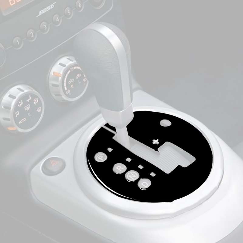 For Nissan 350Z 2003-2009 Car Gear Shift Automatic Transmission Panel Decorative Stickers, Left Driv