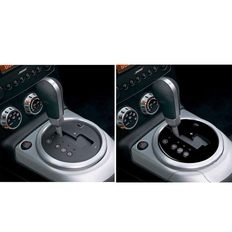 For Nissan 350Z 2003-2009 Car Gear Shift Automatic Transmission Panel Decorative Stickers, Left Driv