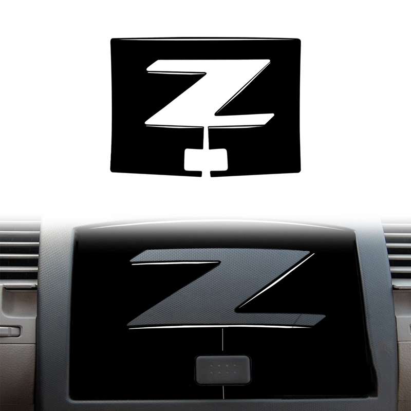 For Nissan 350Z 2003-2009 Car Navigation Cover Decorative Stickers, Left and Right Drive Universal