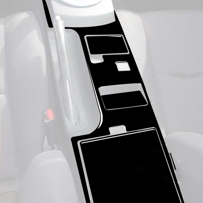 For Nissan 350Z 2003-2005 4pcs Car Central System Control Type B Decorative Stickers, Left and Right