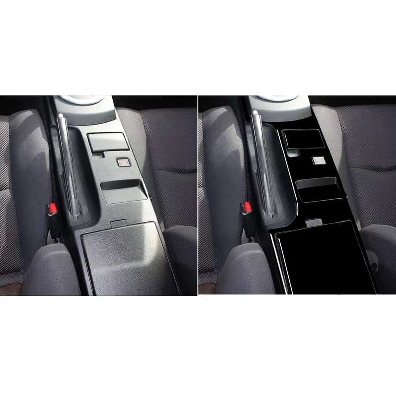 For Nissan 350Z 2003-2005 4pcs Car Central System Control Type B Decorative Stickers, Left and Right