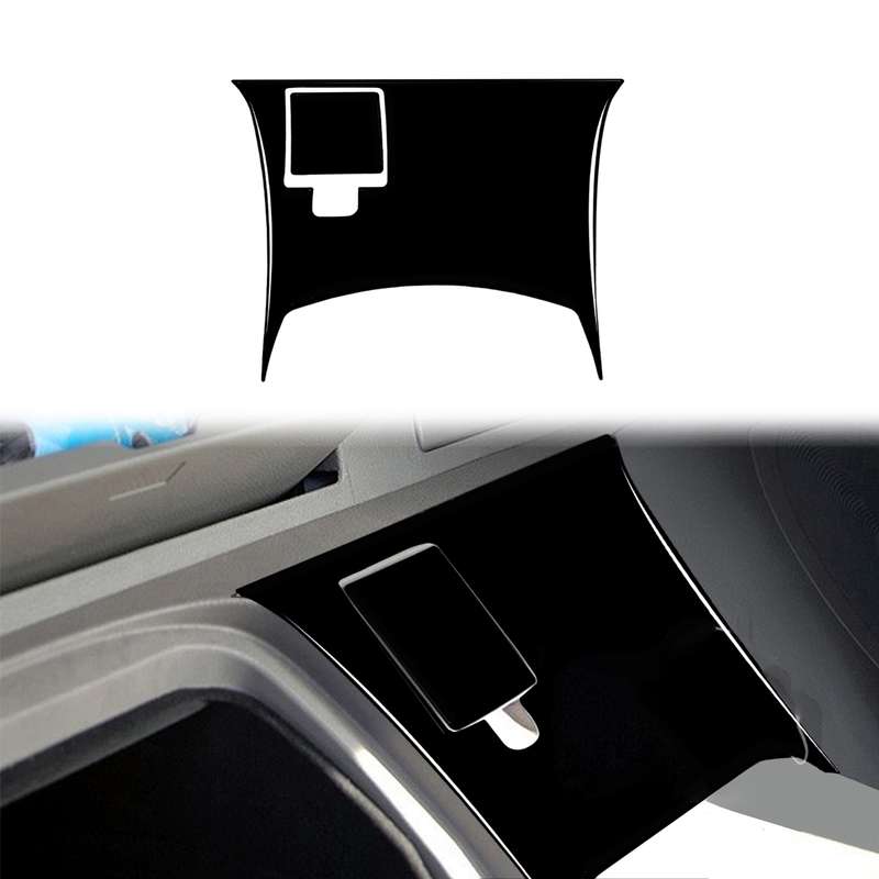 For Nissan 350Z 2003-2005 2pcs Car Rear Of Center Console Decorative Stickers, Left and Right Drive