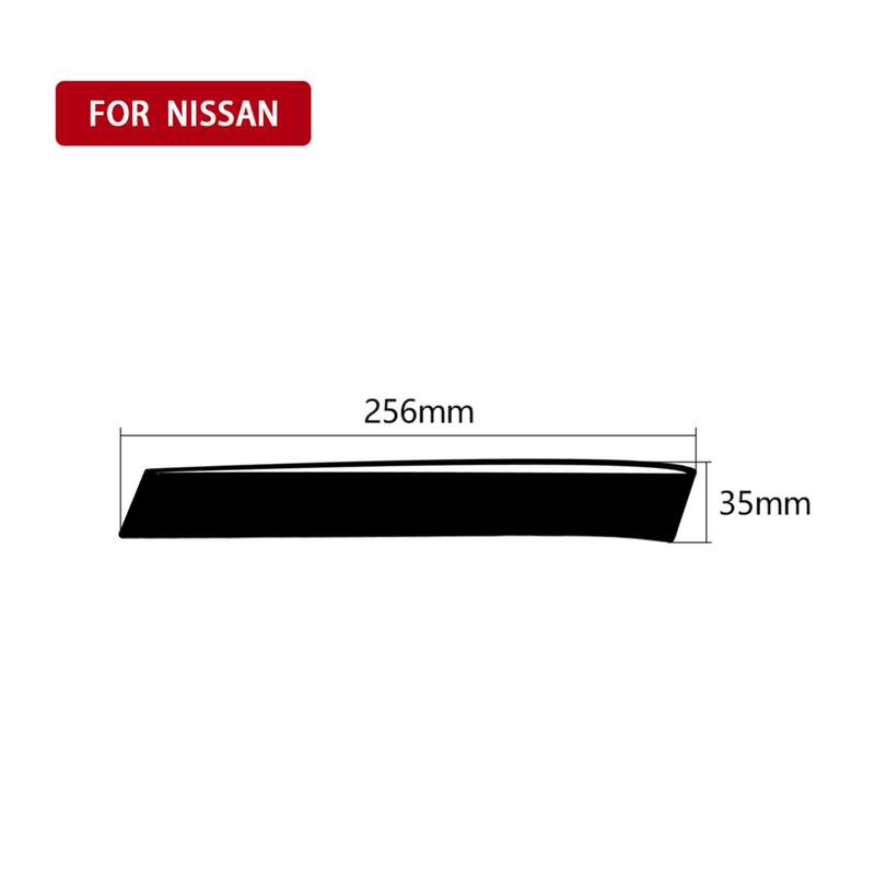 For Nissan 350Z 2003-2009 Car Passenger Side Door Handle Decorative Stickers, Left Drive