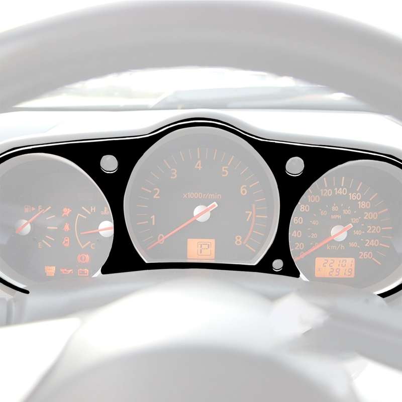 For Nissan 350Z 2003-2009 Car Speedometer Surround Decorative Stickers, Left and Right Drive Univers
