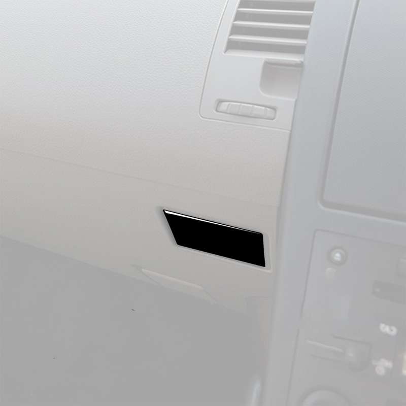 For Nissan 350Z 2003-2009 Car Co-pilot Storage Compartment Lock Decorative Stickers, Right Drive