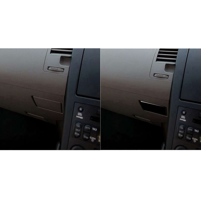 For Nissan 350Z 2003-2009 Car Co-pilot Storage Compartment Lock Decorative Stickers, Right Drive