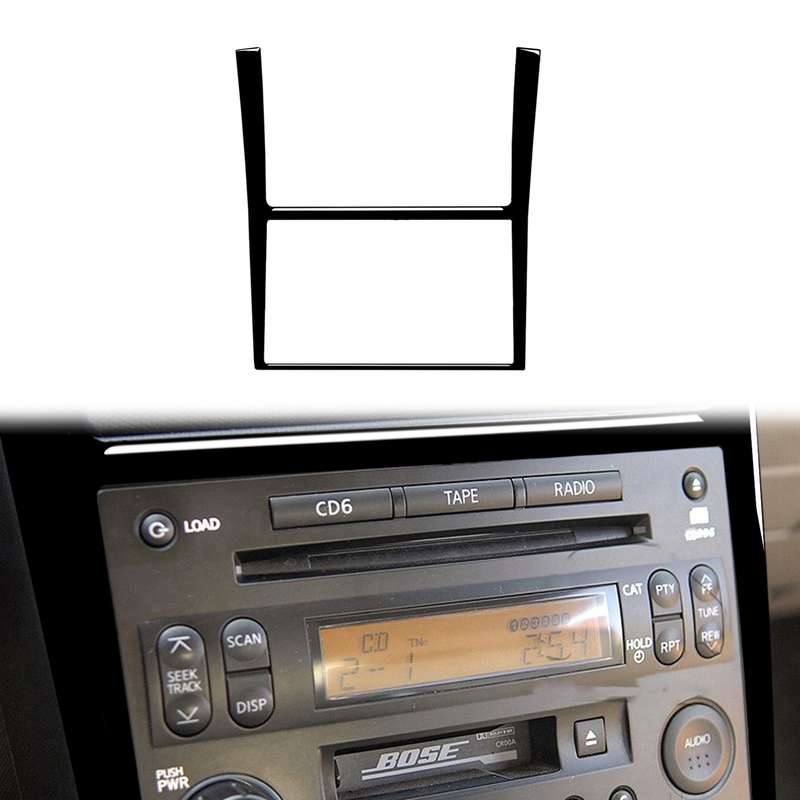 For Nissan 350Z 2003-2009 Car Nav Bounding Box Decorative Stickers, Left and Right Drive Universal