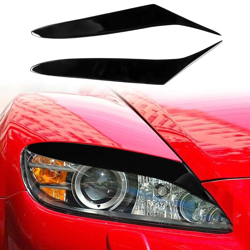 Car ABS Light Eyebrow For Mazda RX-8 2004-2008