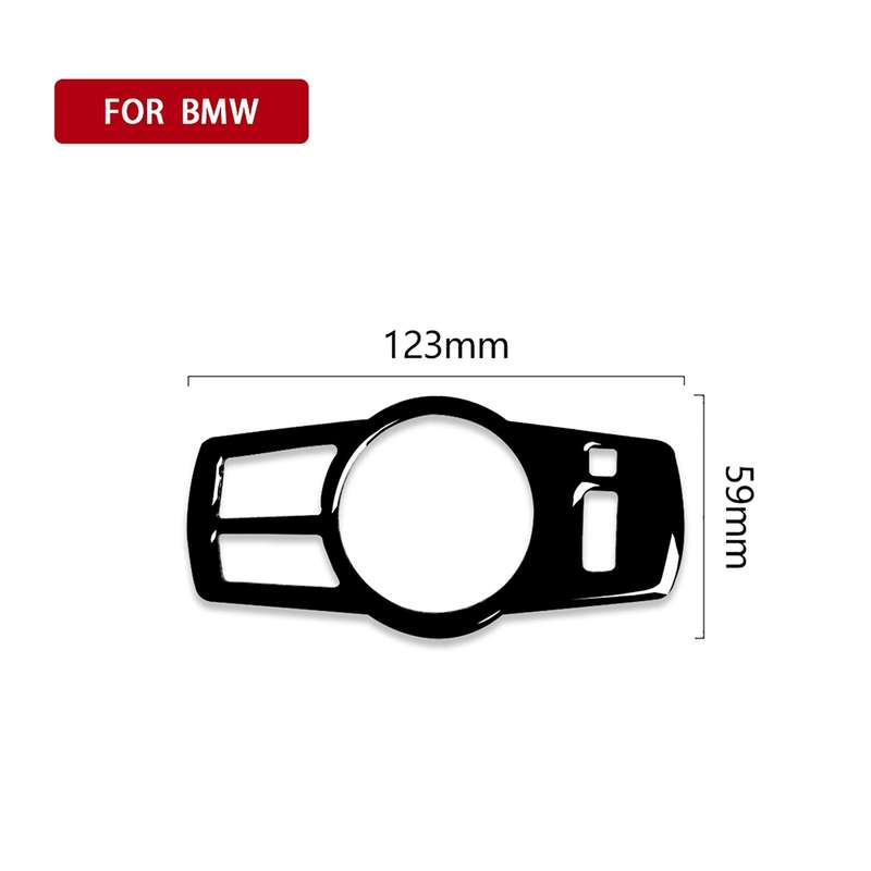 For BMW 5 Series F10 / F07 / F25 / F26 Car Headlight Switch Decorative Sticker,Left and Right Drive