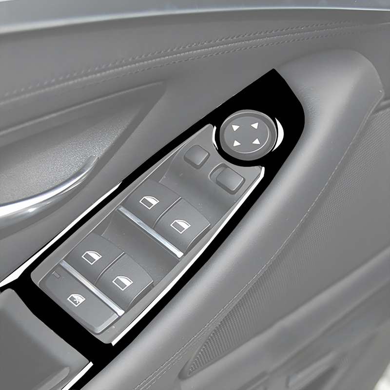 For BMW 5 Series F10 2011-2018 Car Lifting Panel Decorative Sticker,Left Drive