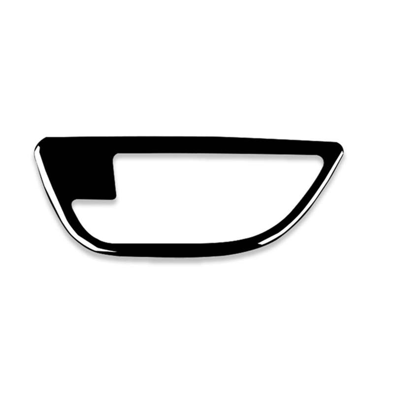 For BMW 5 Series F10 2011-2017 4pcs Car Door Handle Frame Decorative Sticker,Left and Right Drive Un