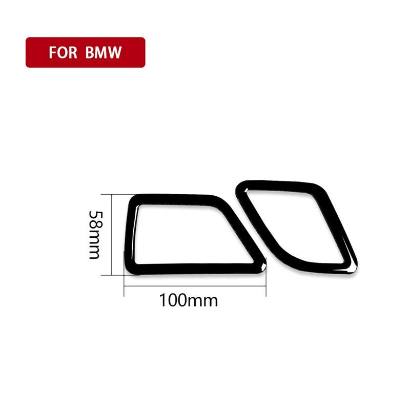 For BMW 5 Series F10 2011-2017 Car Instrument Air Outlet Decorative Sticker,Right Drive