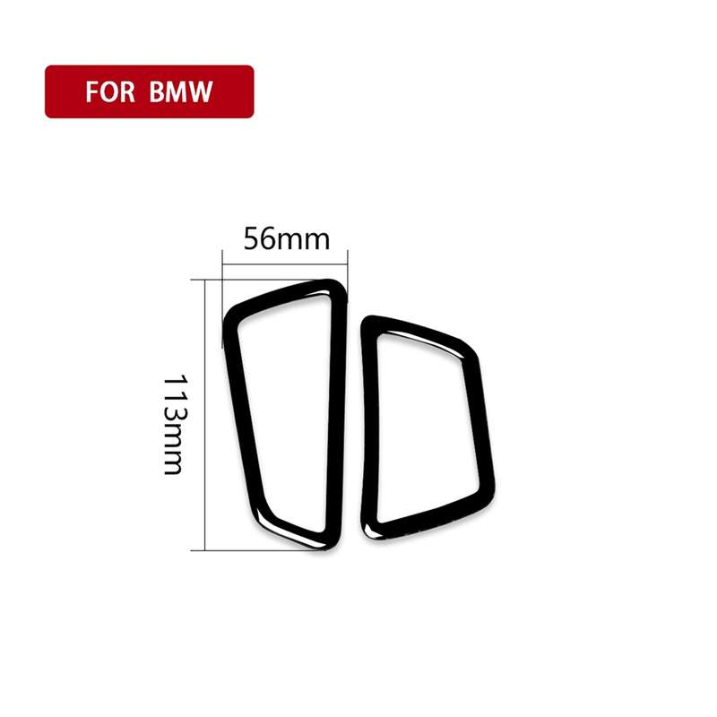 For BMW 5 Series F07 5GT 535i 2010-2016 Car Instrument Air Outlet Decorative Sticker, Left Drive