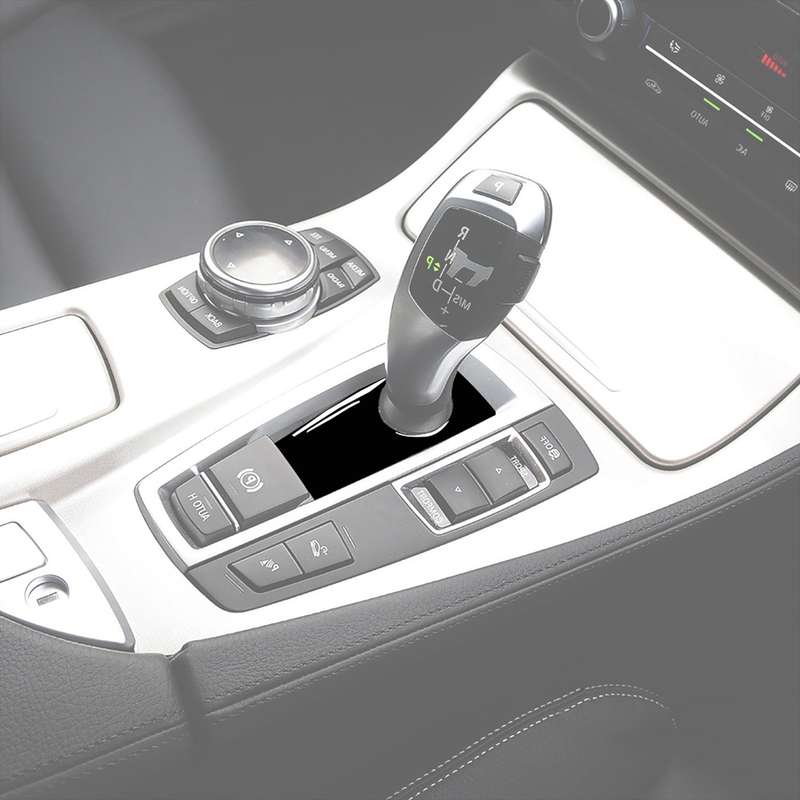 For BMW 5 Series F07 F10 F25 F26 / GT X3 X4 2009-2016 Car Handbrake Below Panel Decorative Sticker,