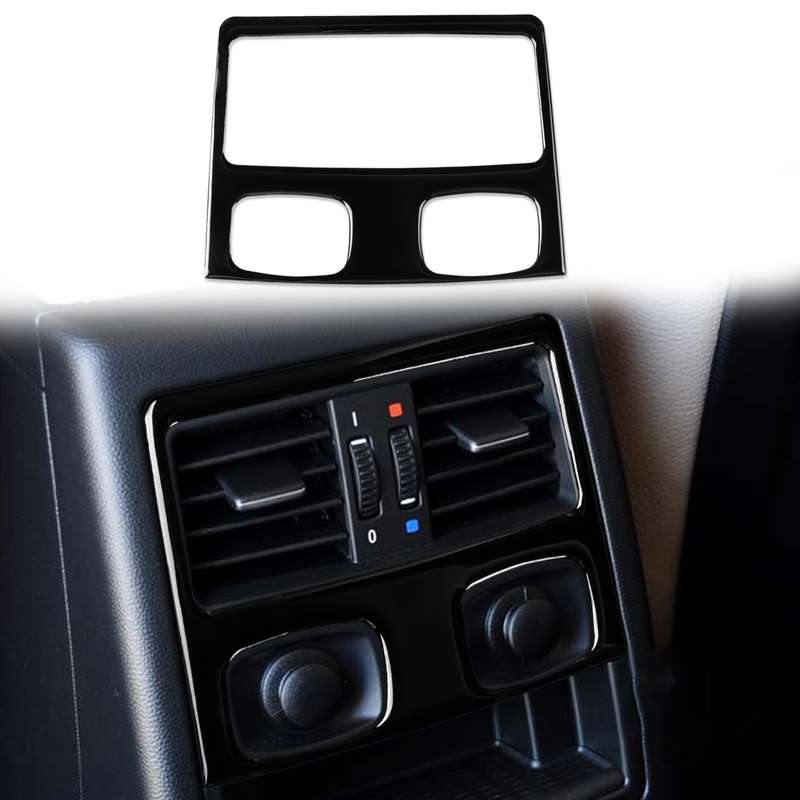 For BMW 3 Series E90/E92 2005-2012 Car Rear Air Vents with Holes Decorative Sticker, Left and Right
